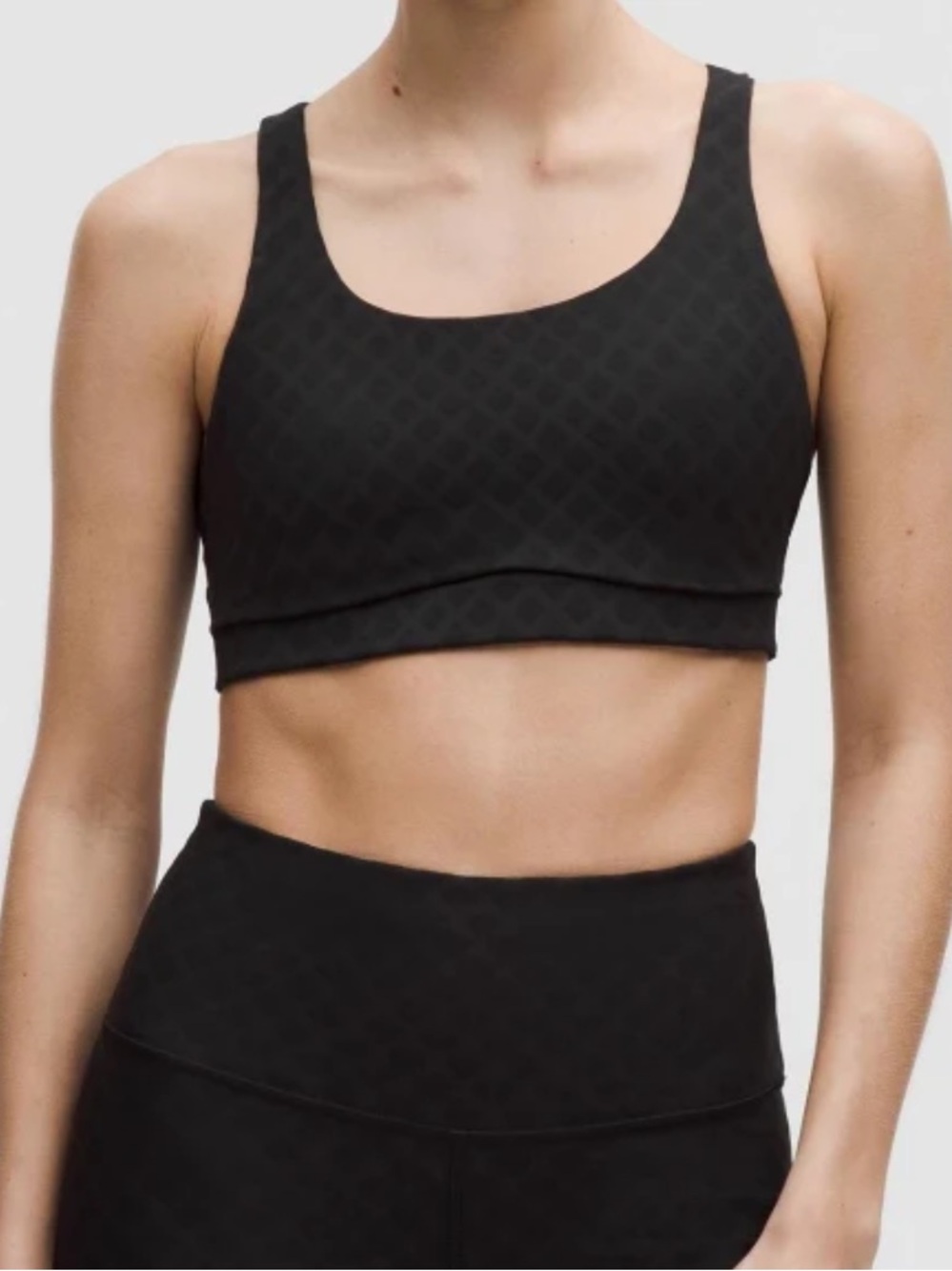 Lululemon energy bra evolve jacquard